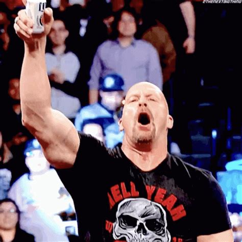 Article continues below this ad. . Stone cold steve austin gif